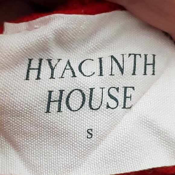 Tuckernuck Hyacinth House Red and Pink Colorblock Remi Turtleneck Size Small - Picture 13 of 13